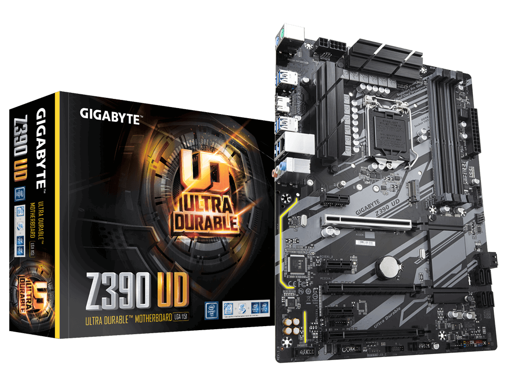 Материнская плата gigabyte z390 ud совместимость с процессорами